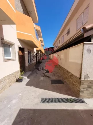 Imagem Sobrado em Condomínio , Troco por apto no ABC ,2 dorms c suite , quintal , 1 vaga ,bairro Cibratel II ,Itanhaem