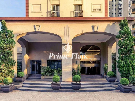 Imagem Flat disponível para venda no Mercure São Paulo JK Vila Olímpia, com 33m², 1 dormitório e 1 vaga