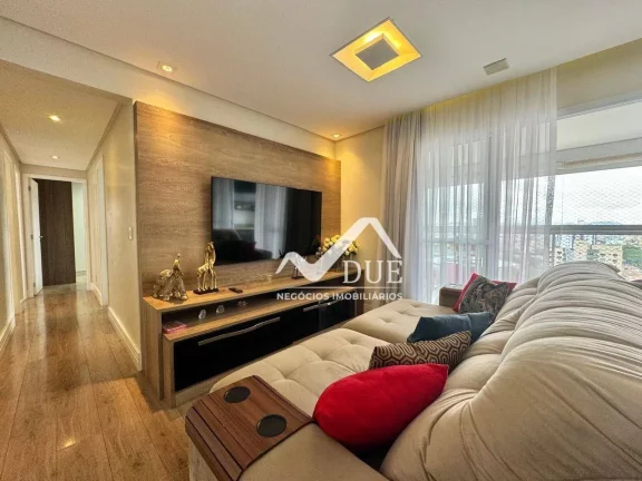 Imagem Apartamento com 3 dormitórios à venda, 111 m² por R$ 1.095.000,00 - Ponta da Praia - Santos/SP