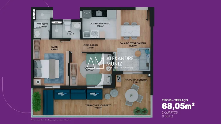Imagem M.Lar Kennedy, lançamento, apartamentos à venda, Monte Castelo