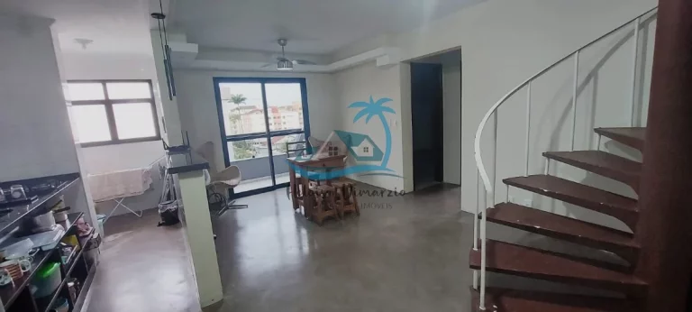 Imagem Cobertura com 2 dormitórios e 3 banheiros a venda no Bairro Itaguá - Ubatuba