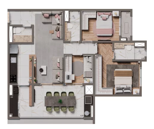 Imagem Apartamento em Santo Amaro - São Paulo SP