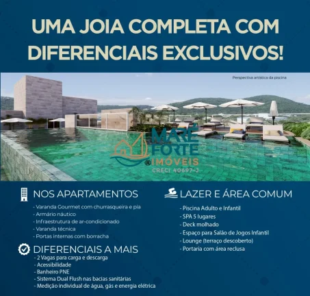Imagem PRÉ-LANÇAMENTO COM 2 SUÍTES + LAVABO PRÓXIMO A PRAIA DAS TONINHAS!