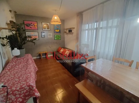 Imagem Apartamento com vista pro mar, 2 dormitórios e vaga no bairro José Menino em Santos por R$600.000,00
