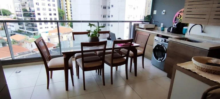 Imagem Apartamento 69M², 2Q, 1 Suíte, 2 Banheiros, Cozinha e Sala Integradas, Varanda, Face Norte, Academia, Piscina, Churrasqueira, Salão de Festas e Jogos.