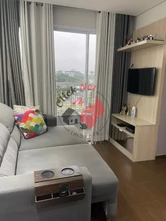 Imagem Apartamento 50m², 2 quartos, 1 banheiro, varanda, 1 vaga,bairro Vila Príncipe de Gales, Santo André