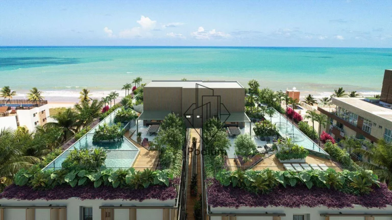 Imagem Flats a beira mar da praia de Intermares - FL0369
