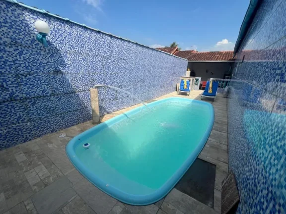 Imagem Espaçosa Casa com Edícula 3 Quartos no Maracanã, Praia Grande