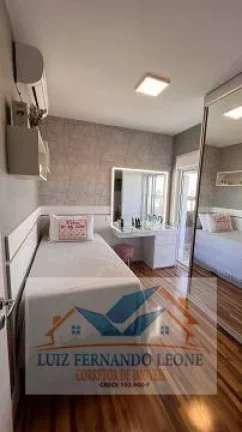 Imagem Apartamento à Venda, 3 dormitórios com 1 suíte, varanda gourmet, 3 vagas. - Brooklin Paulista