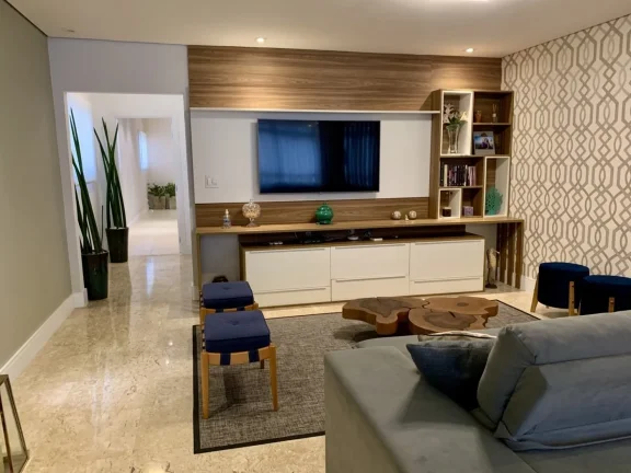 Imagem Apartamento espetacular a venda em Santos quadra da praia