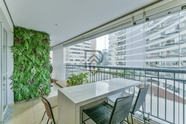 Imagem Apartamento brooklin andar alto vista livre