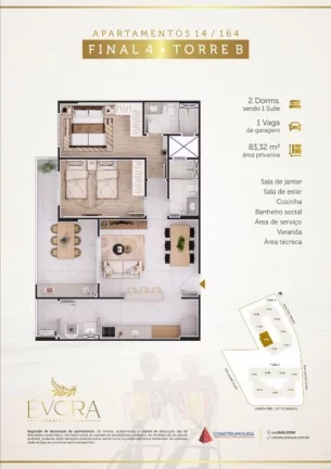 Imagem Apartamento 2 dormitórios no bairro Flórida!!!