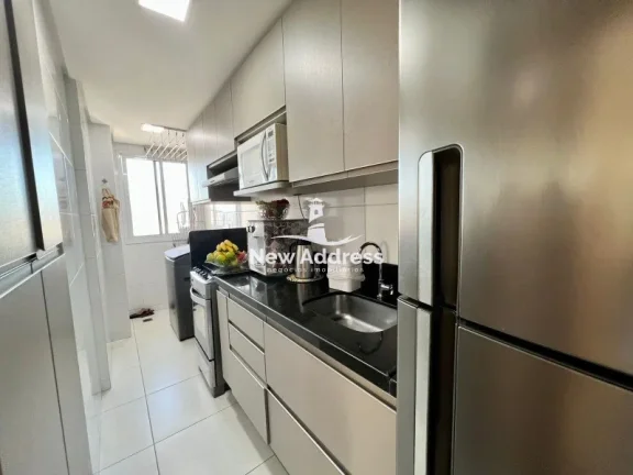 Imagem 2 quartos com suíte, andar alto, 2 vagas de garagem, em ótima localização de Itapuã - Vila Velha