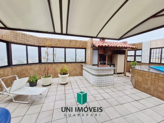 Imagem Cobertura duplex com lazer completo e 02 vagas a venda na Praia do Morro - Guarapari