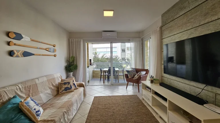 Imagem Venda de Apartamento no Riviera de São Lourenço Módulo 07: 3 Quartos, 1 Suíte, 2 Salas, Varanda Gourmet, Mobiliado.