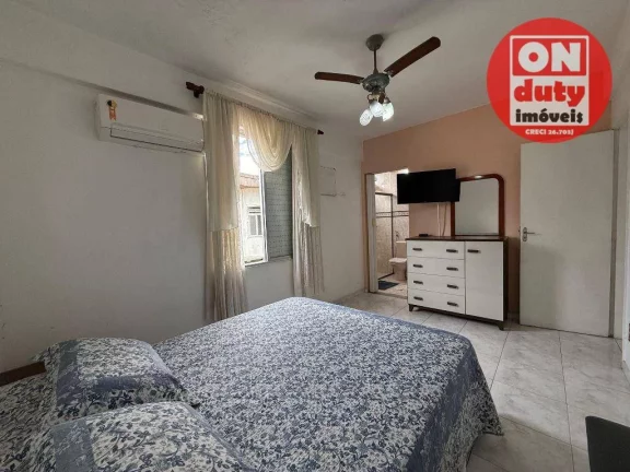 Imagem Apartamento para alugar, 77 m² por R$ 3.800,00/mês - Boqueirão - Santos/SP