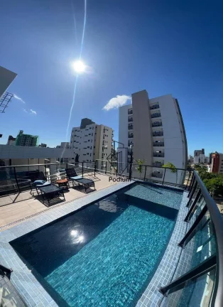Imagem Flats Studio com varanda/sacada a 450m da praia de Intermares - FL0278