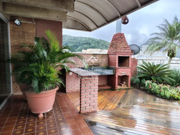 Imagem Imperdível cobertura à venda em Guarujá-SP, 3 quartos, 1 suíte, 2 salas, 4 banheiros, 2 vagas e 300m²!