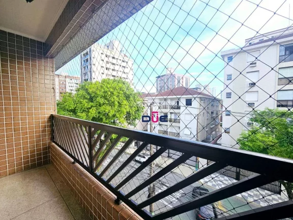 Imagem Apartamento com 3 dormitórios à venda, 111 m² por R$ 550.000 - Embaré - Santos/SP