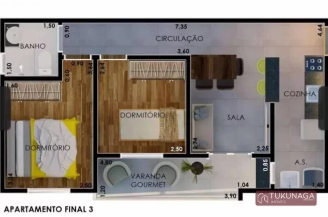 Imagem Apartamento à venda, 48 m² por R$ 430.000,00 - Vila Santa Isabel - São Paulo/SP