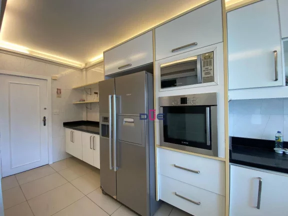 Imagem Apartamento com 3 dormitórios à venda, 127 m² por R$ 820.000,00 - Pompéia - Santos/SP