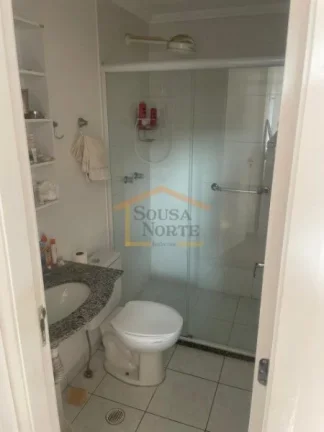Imagem Apartamento 2 dormitórios, sendo 1 suíte, sala 2 ambientes, sacada, cozinha planejada, área de se...