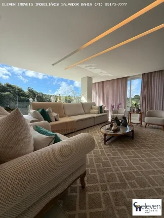 Imagem VIVA O EXTRAORDINÁRIO: A RESIDÊNCIA DE LUXO EM ALPHAVILLE 2 COM 5 SUITES VISTA VERDE E SEIS VAGAS COM INFRA. 