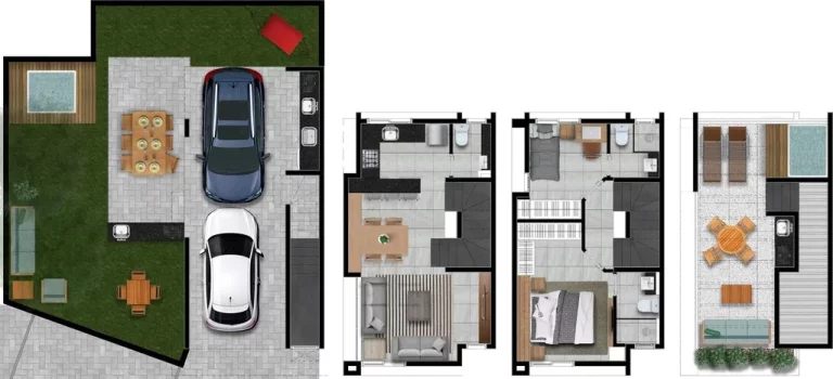 Imagem Casa de Condomínio com 3 Quartos à Venda, 199 m² em Campo Belo - São Paulo
