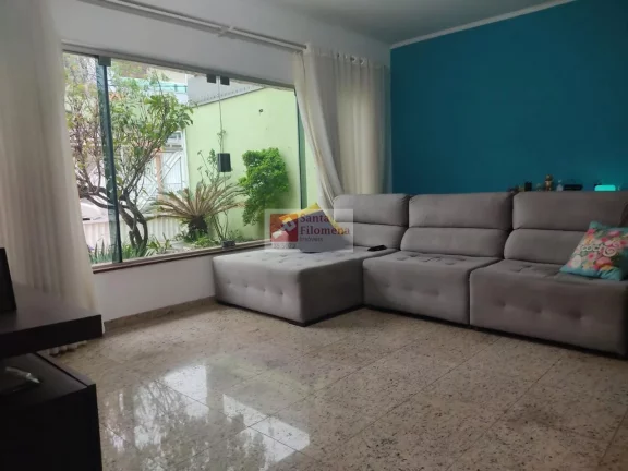 Imagem Sobrado para Venda em Santo André, Jardim, 3 dormitórios, 1 suíte, 3 banheiros, 2 vagas