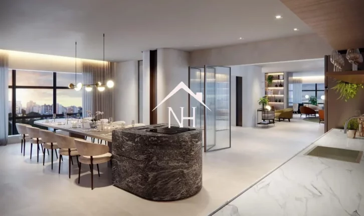 Imagem apartamento de 132m c/ 3 suítes,2 vagas,terraço gourmet,bicicletário,pet place,brinquedoteca,yoga,sauna,bar,piscina,solarium,deck,delivery,fitness