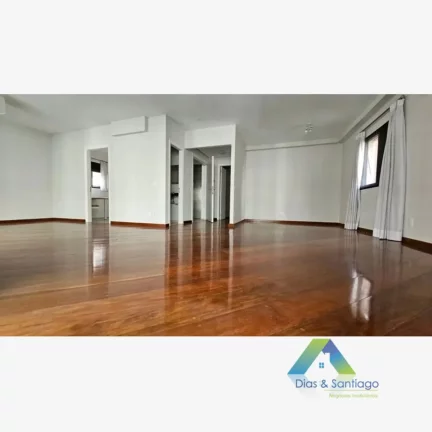 Imagem Apartamento de alto padrão com 170m² em Moema Pássaros fora da rota dos aviões e a 10 minutos a pé do Parque Ibirapuera.