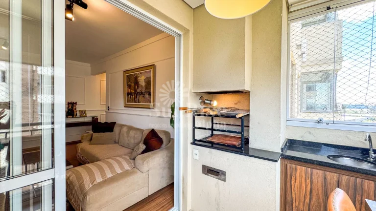 Imagem Apartamento Mobiliado para alugar em Alphaville com 3 quartos e 2 vagas - 84 m² R$8.435,00 pacote - Jardins de Monet - Barueri/SP