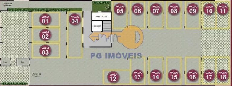 Imagem Cobertura totalmente mobiliado e decorado em Caioba