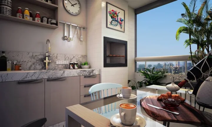 Imagem APARTAMENTO COM 73.75 m² - MARACANÃ - PRAIA GRANDE SP