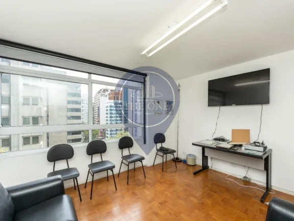 Imagem Conjunto Comercial à Venda na Consolação, São Paulo-SP: 2 Salas, 2 Banheiros, 1 Vaga de Garagem, 91,00 m²
