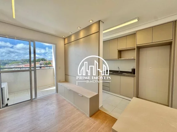 Imagem ALUGUEL - Apartamento com 2 dormitórios com suíte, 69 m² - Jardim Colônia - Jundiaí/SP