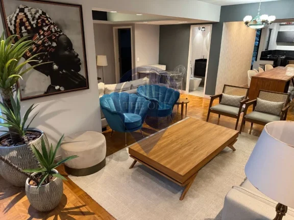 Imagem Apartamento à venda no Jardim Paulista, MOBILIADO, em São Paulo-SP: 2 quartos, 1 suíte, 1 vaga de garagem - 112m². Aproveite!