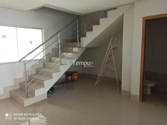 Imagem Casa Sobrado Alto Padrão, 3 suites plenas, Nunca Habitado, 186m² , vista para o parque, St. Village Veneza, Goiânia -GO