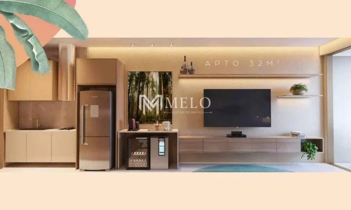 Imagem Oportunidade em PORTO DE GALINHAS: 32m²,01qt,01vaga!..