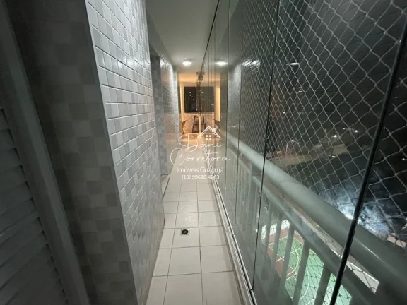 Imagem Imperdível oportunidade: Apartamento à venda em Guarujá-SP, Vila Alzira! 3 quartos, 1 suíte, 2 salas, 2 banheiros, 2 vagas, 129m²!