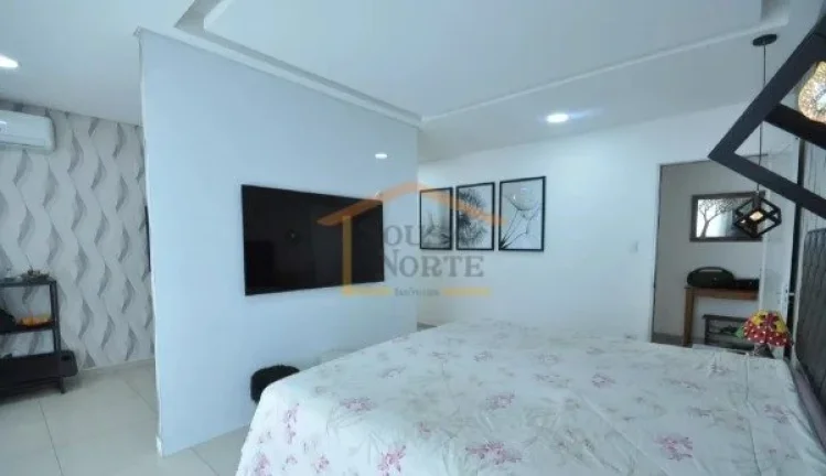 Imagem Sobrado com 250 m². O imóvel possui 3 dormitórios, sendo 3 suítes, totalizando 5 banheiros, alé...