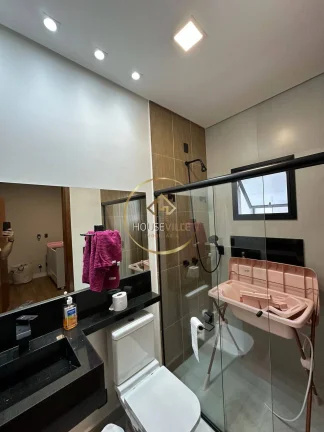 Imagem Casa Moderna, 4 Dormitórios ( 2 Suites), Condomínio Bosque Manacás, Sjc.
