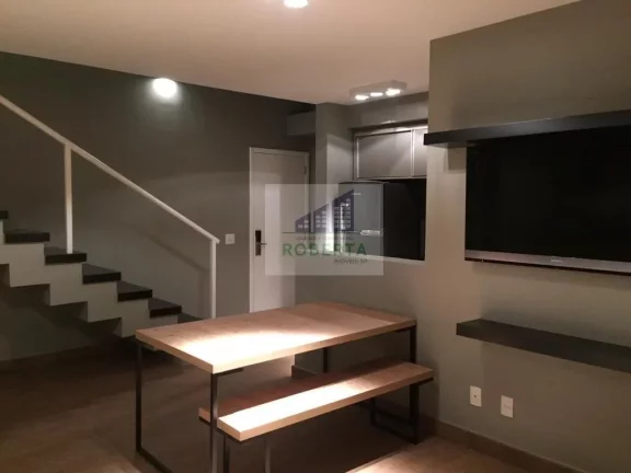 Imagem APARTAMENTO DUPLEX PARA LOCAÇÃO E VENDA NO BROOKLIN COM 1 DORMITÓRIOS