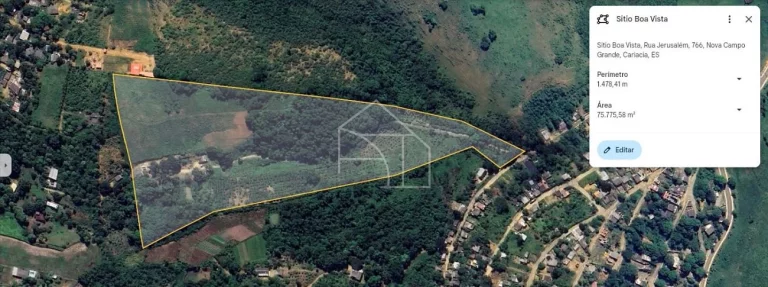 Imagem Terreno em Cariacica com 75.000 m²