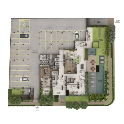 Imagem Apto - 3 Quartos - 2 Suítes - 77,26m² - Jardim Oceania, João Pessoa/PB