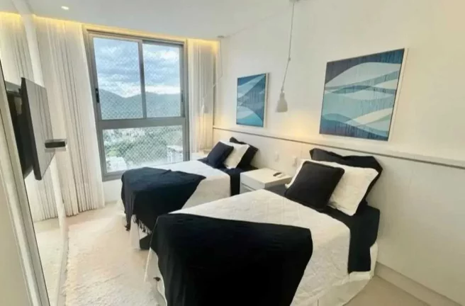 Imagem Apartamento frente mar mobiliado com 5 suítes e 4 vagas de garagem em Balneário Camboriú