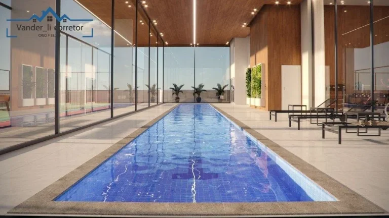 Imagem Apartamento à venda no Centro de Foz do Iguaçu-PR: 1 quarto, 1 banheiro, 1 vaga de garagem, 56,00m² de área.
