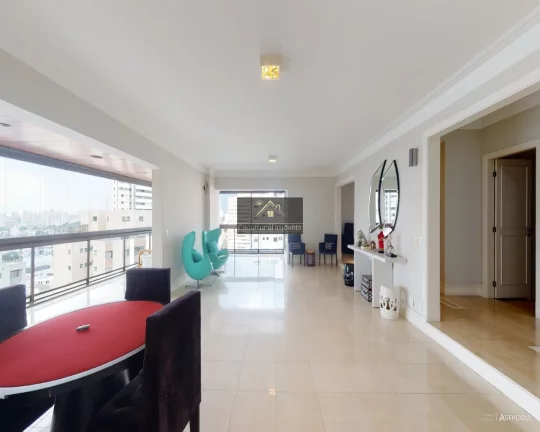 Imagem VILA MARIANA NOBRE LINDO APARTAMENTO TORRE ÚNICA ANDAR ALTO VISTA MARAVILHOSA 374 M ÁREA ÚTIL 3 SUÍTES SALA PARA 4 AMBIENTES VARANDA GOURMET 6 VAGAS