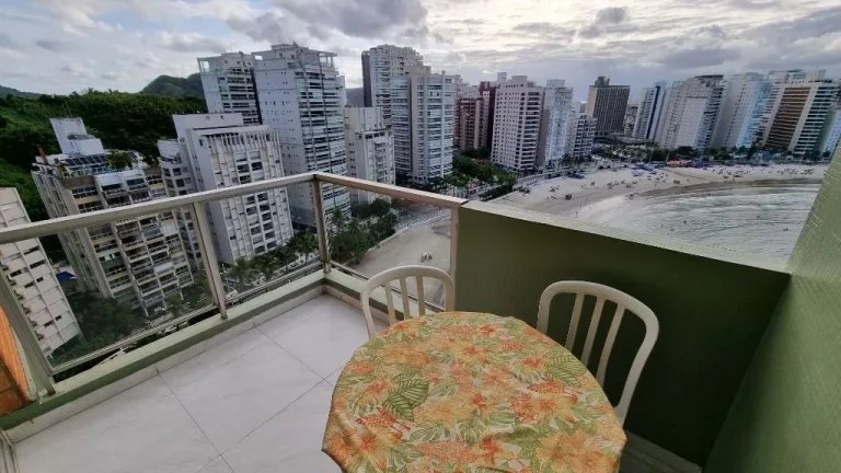Imagem Apartamento com 3 dormitórios à venda, 102 m² - Astúrias - Guarujá/SP