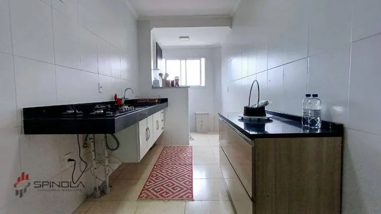 Imagem Apartamento com 2 dormitórios à venda, 77 m² por R$ 550.000,00 - Vila Caiçara - Praia Grande/SP